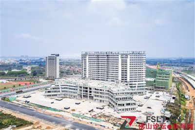 三水区新城医院力争年底试运营