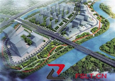 橹尾撬南路市政道路项目动工建设