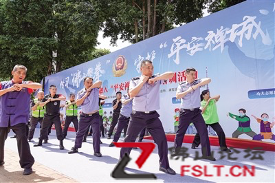 佛山警拳打出平安禅城建设新招式