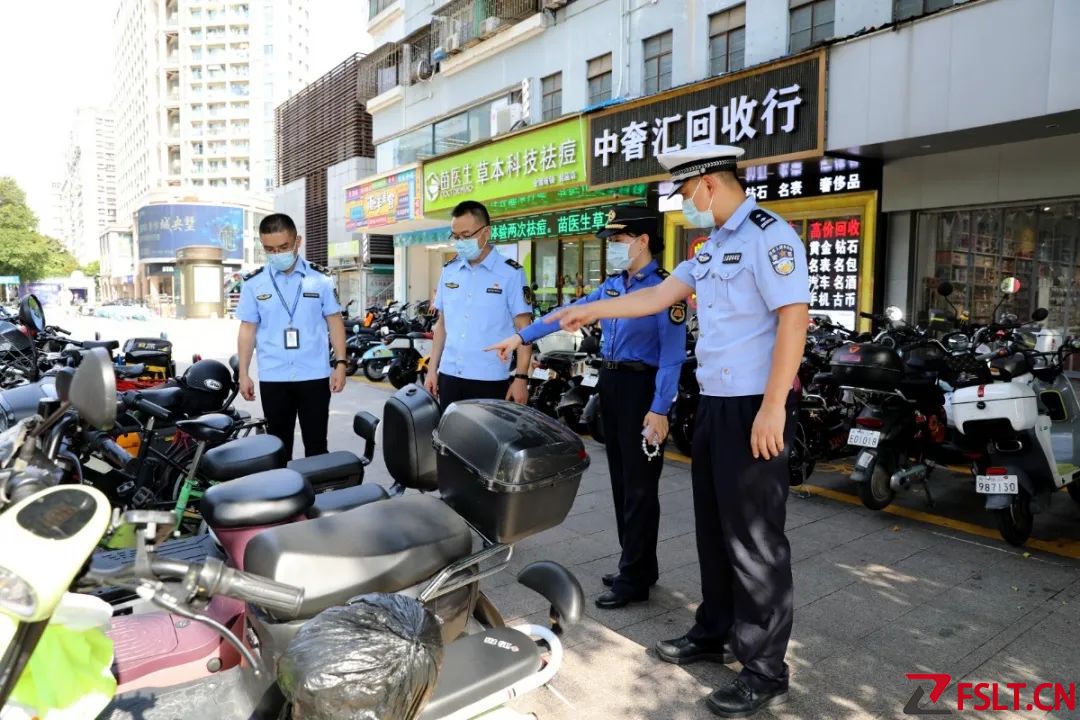 佛山四部门联合执法 重点整治电动自行车乱象