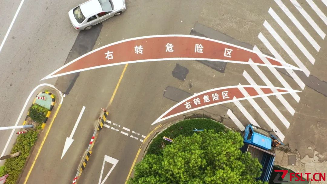 顺德区交警部门设立首批20个右转弯停车观察严管路口