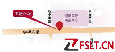 季华六路9月27日起将围蔽部分区域