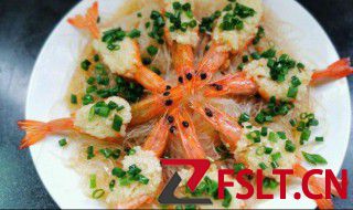 蒜蓉虾蒸粉丝的做法 蒜蓉虾蒸粉丝怎么做