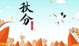 秋分气温多少度 秋分的简述说明