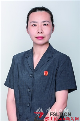 三水法院乔颖：播撒司法之光 书写人生芳华